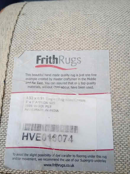 Photo of free Indian rug (Orton Goldhay) #2