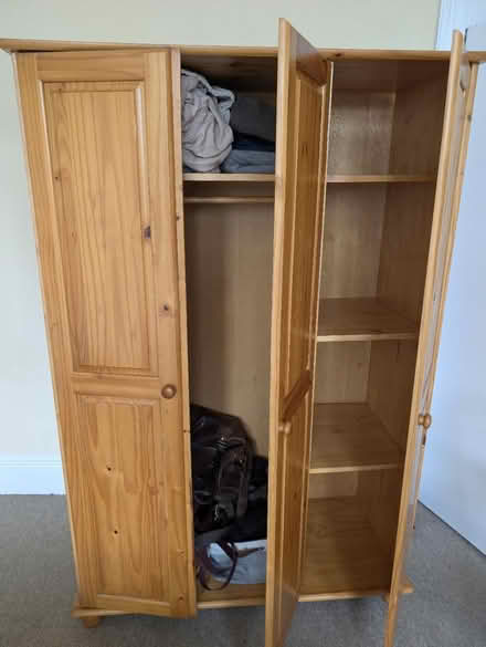 Photo of free Wooden wardrobe (South Hampstead NW6) #1