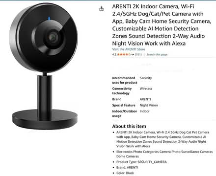Photo of free Security Camera (Old Town TN40) #1