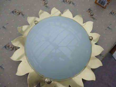 Photo of free Flush Ceiling Sunshine Lamp Shade (Emsworth PO10) #1