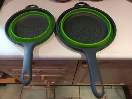 Photo of free Three collapsible colanders/sieves (Highertown TR1) #1