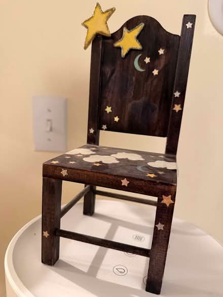 Photo of free Decorative chair 10” tall (Sunnyvale (Wolfe)) #1