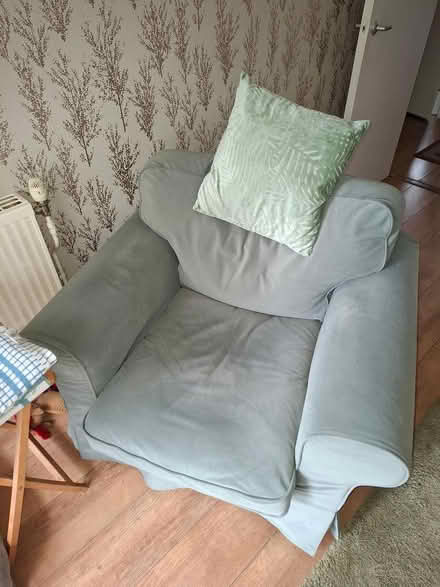 Photo of free Two seater couch plus chair (Hayes yeading ub4 0ta) #2