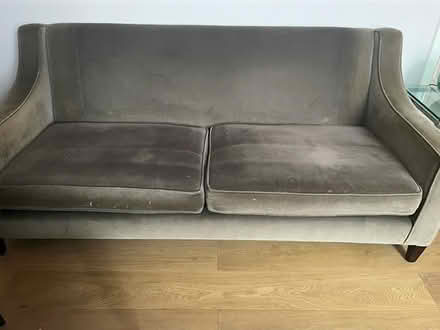 Photo of free Bespoke Velvet Sofa (Shepherds Bush W6) #3