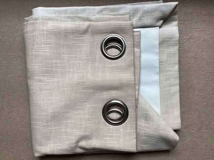 Photo of free Curtains, lined, beige (SW1P) #1