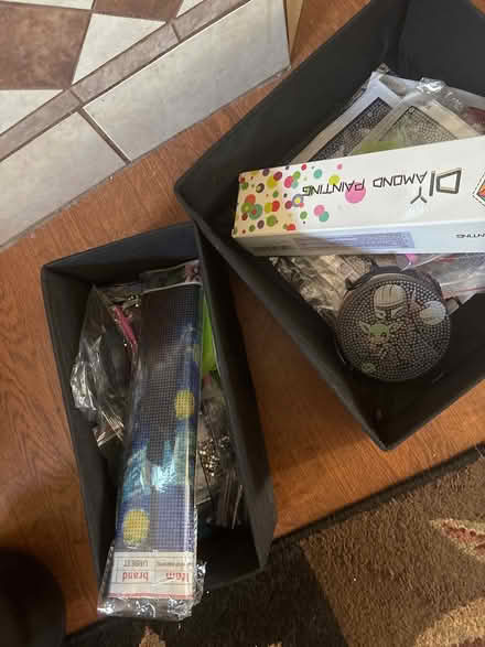 Photo of free Diamond “painting”/jewel patterned (Plymouth) #1
