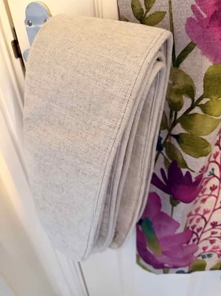 Photo of free W46”xL54” Print Curtains & Tie Backs (2 Pairs) (Clifton CA10) #2