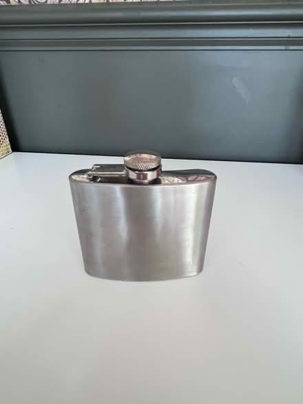 Photo of free Stainless steel hip flask (Stoneleigh KT17) #1