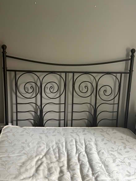 Photo of free King size bed and frame (Wem SY4) #2