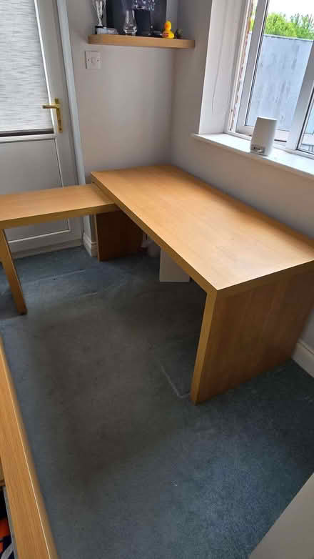 Photo of free IKEA Malm desk (Leighton Buzzard LU7) #1