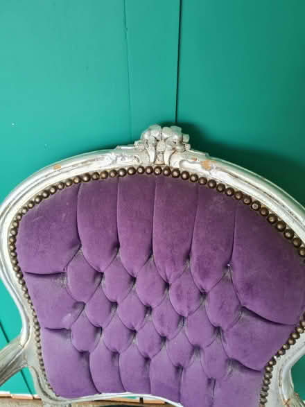 Photo of free Purple chair (Leominster) #2