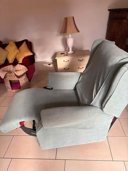 Photo of free Blue riser recliner chair (Cv7 7az) #4