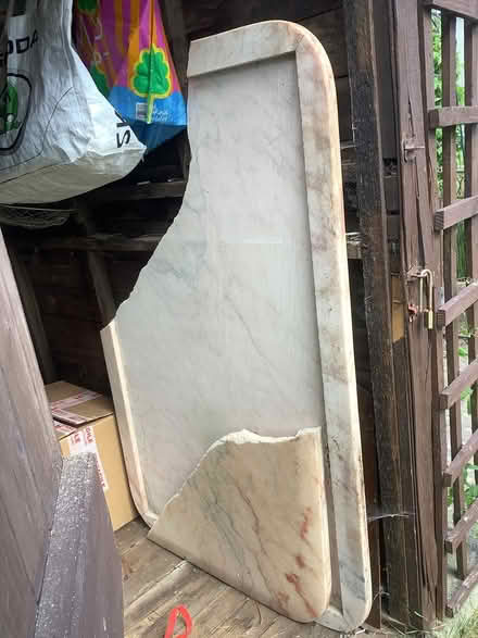 Photo of free Marble topped table (Montrose DD10) #4
