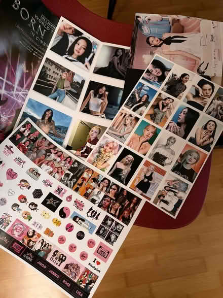 Photo of free Black Pink Stickers and Poster (Sunnyvale (Wolfe)) #2