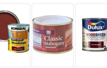 Photo of Exterior mahogany gloss paint (Cliff Hill CV34) #1