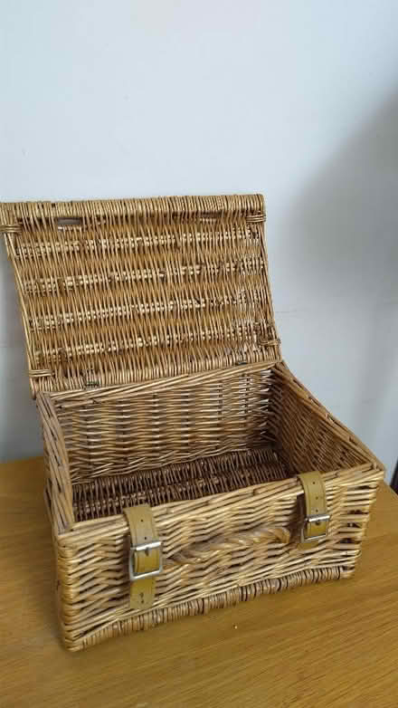 Photo of free Small hinged hamper (Slinfold RH13) #1
