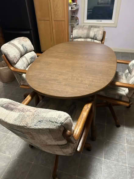 Photo of free kitchen table and/or chairs (worcester) #1