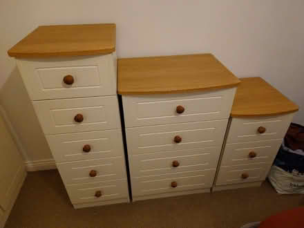 Photo of free Chest of Drawers x3 (Gidea Park RM1) #1