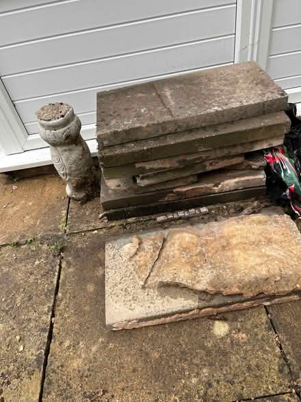 Photo of free Paving slabs (Knighton LD7) #1