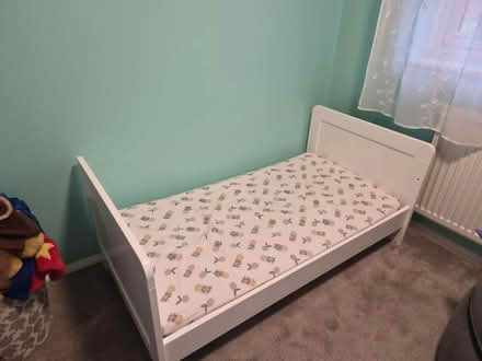 Photo of free Mamas & Papas Cot Bed with Mattress (Bletchley) #1