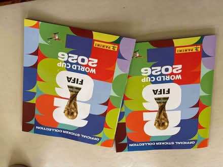 Photo of free Panini World Cup 2026 albums incl 6 stickers (Millfields CW5) #1