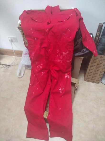 Photo of free Large red boiler suit (Norwich NR7) #1