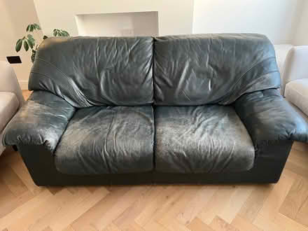 Photo of free Leather sofa (Potters Bar EN6) #1