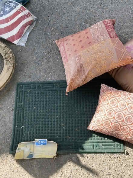 Photo of free Outdoor pillows and doormat (Muir Oaks, Martinez) #2
