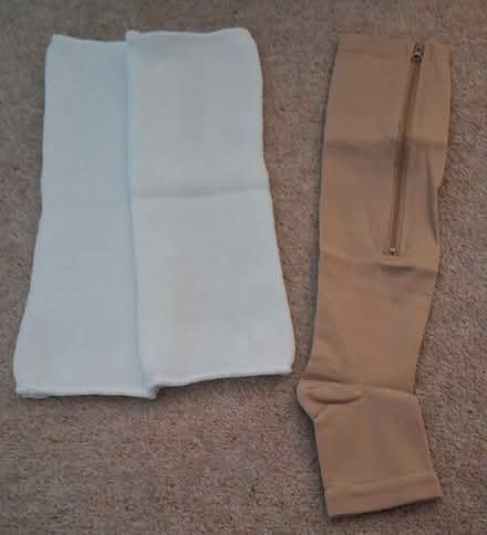 Photo of free Legwarmers, compression sock (South Acton) #1