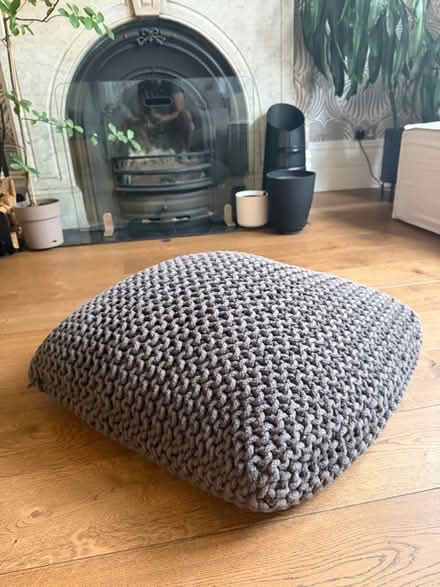 Photo of free Dark Grey Pouffe (Upper Holloway N19) #1