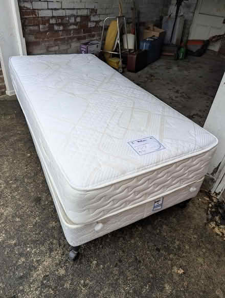Photo of free Sealy single bed base and Relyon single mattress (Bents Green S11) #3