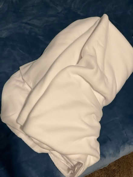 Photo of free Soft white fabric (Winter Hill) #1