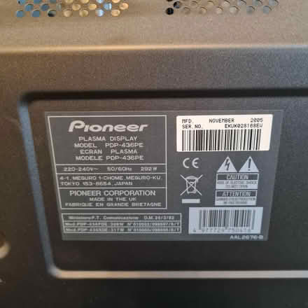 Photo of free Pioneer Flat Screen TV (Southgate RH11) #1