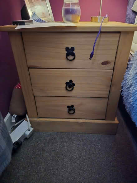 Photo of free Bedside cabinets (Gorebridge EH23) #1