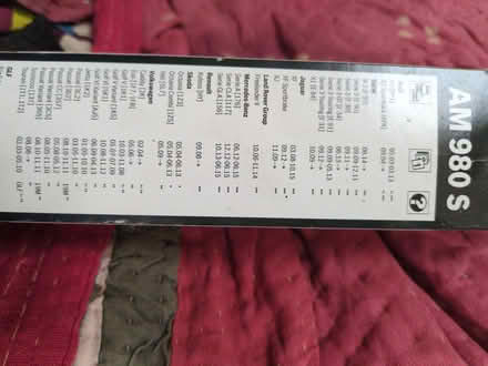 Photo of free Single windscreen wiper, brand new (Halton LA2) #3