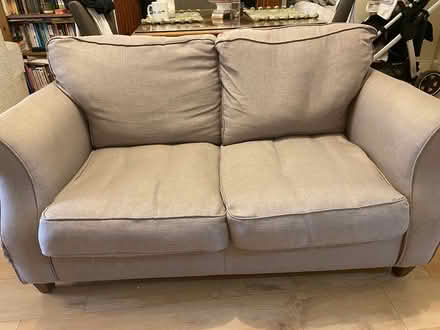 Photo of free Grey 2 seater sofa (Abington NN1) #1