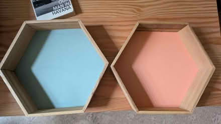 Photo of free Hexagonal display shelves (Oldfield Park BA2) #1