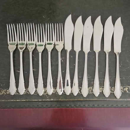 Photo of free Set of six fish knives and forks (Elmstead BR7) #1