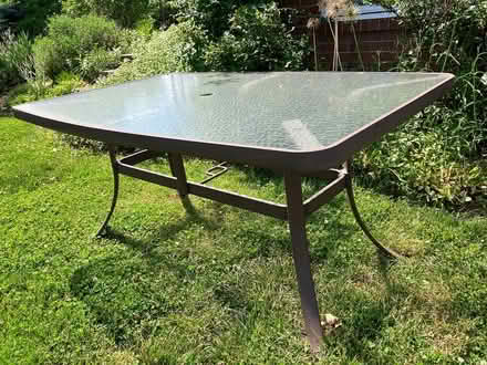 Photo of free Outdoor dining table (Chesterbrook) #1