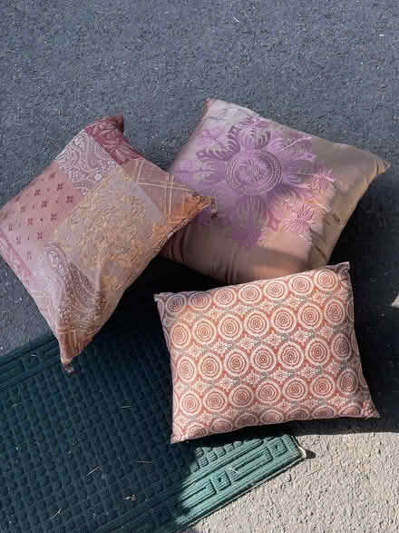 Photo of free Outdoor pillows and doormat (Muir Oaks, Martinez) #1