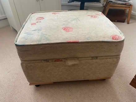 Photo of free Blanket box / ottoman (Penarth CF64) #1