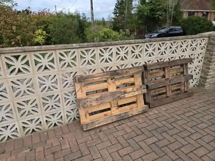 Photo of free Two pallets (Dry Sandford OX13) #1