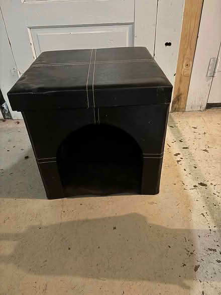 Photo of free Faux leather folding storage box (Chicago Edgewater) #1