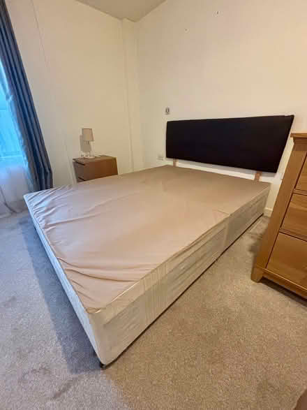 Photo of free King size divan bed with headboard (South Woodford) #3