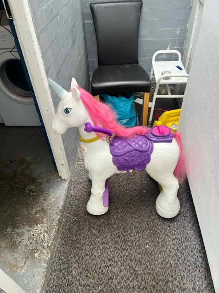 Photo of free Ride on unicorn (TF7 Telford) #1