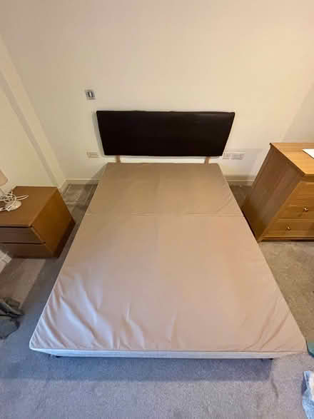 Photo of free King size divan bed with headboard (South Woodford) #1