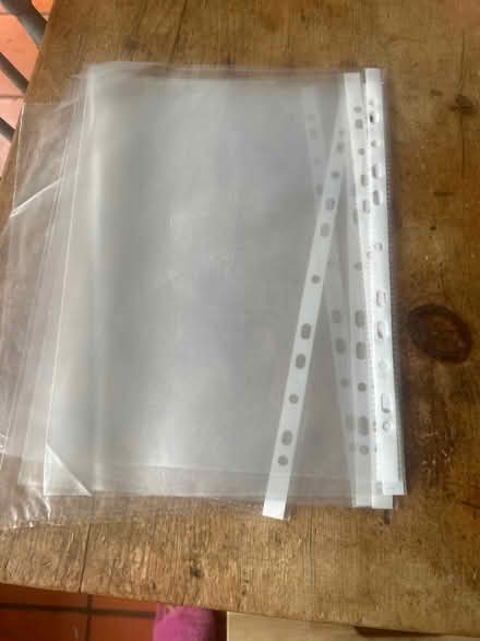 Photo of free plastic folders for file (Heysham LA3) #1