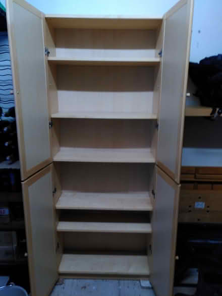 Photo of free IKEA cupboard pale wood (Whitehill EH22) #2