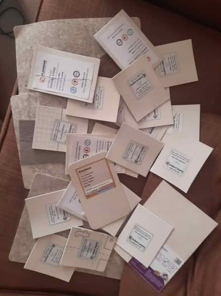 Photo of free Vinyl Flooring Lino Samples (Whiteshill GL6) #2