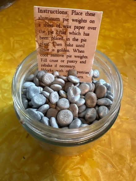 Photo of free Aluminum pie weights (Croton-on-Hudson) #1